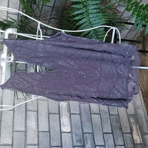 PARKER SILK/SEQUENCE BLOUSE SIZE S